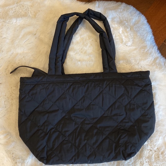 Marc Jacobs black quilted tote bag with zip closure - Picture 4 of 7